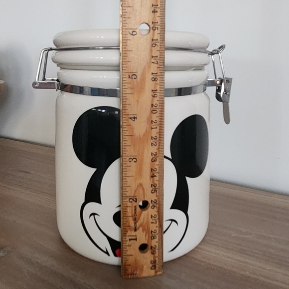 🐭 Disney Mickey Mouse Ceramic Canister – Storage Jar, Classic Design, Clean Con - Picture 13 of 14